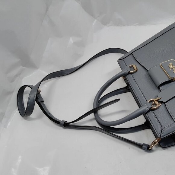 Coach Grace Carryall Leather Gray - EUC - Picture 8 of 10